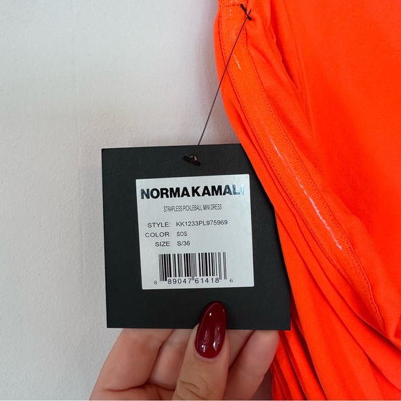 NWT Norma Kamali Pickleball Mini Dress - Picture 5 of 7